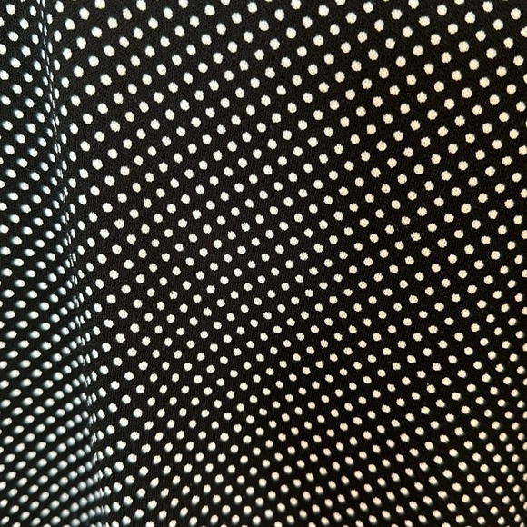 Adrianna Papell dot pattern ruffle sleeve tee - Picture 2 of 3